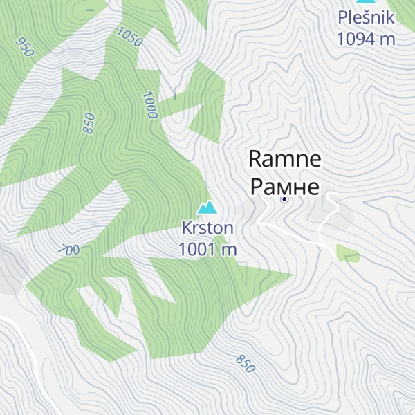 Map of Krston