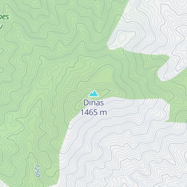Map of Dinas