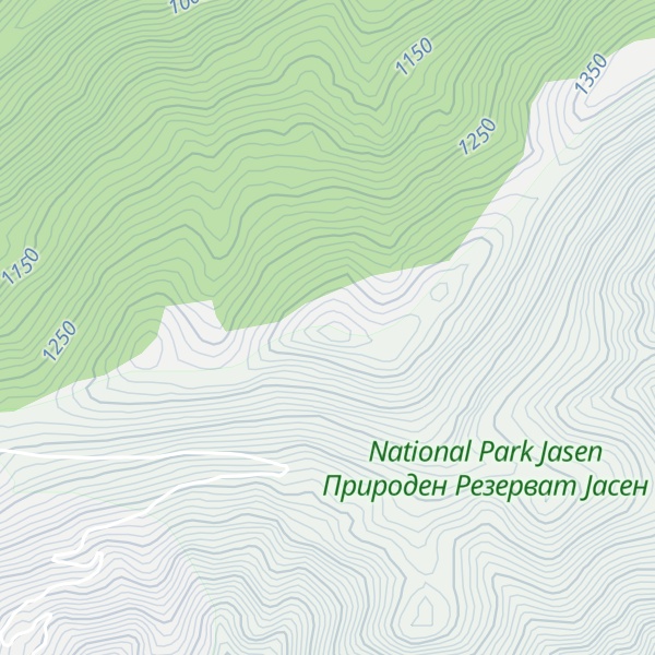 Map of Krstec
