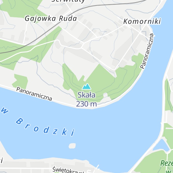 Map of Skała