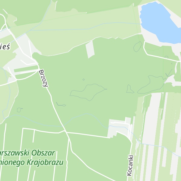 Map of Górki Radzymińskie