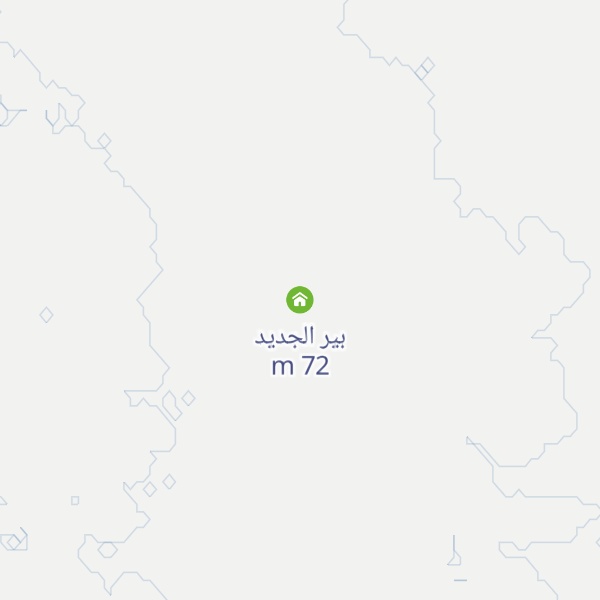 Map of بير الجديد