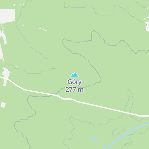 Map of Góry