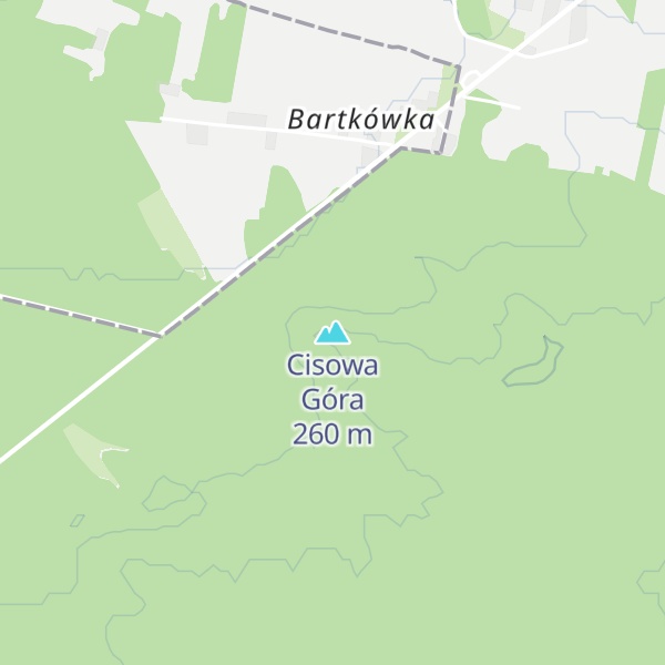 Map of Cisowa Góra