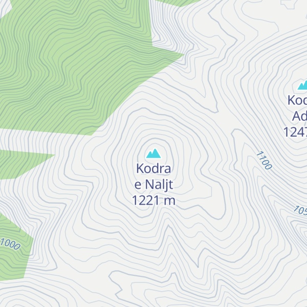 Map of Kodra e Naljt