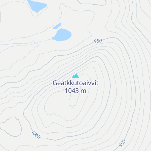 Map of Geatkkutoaivvit