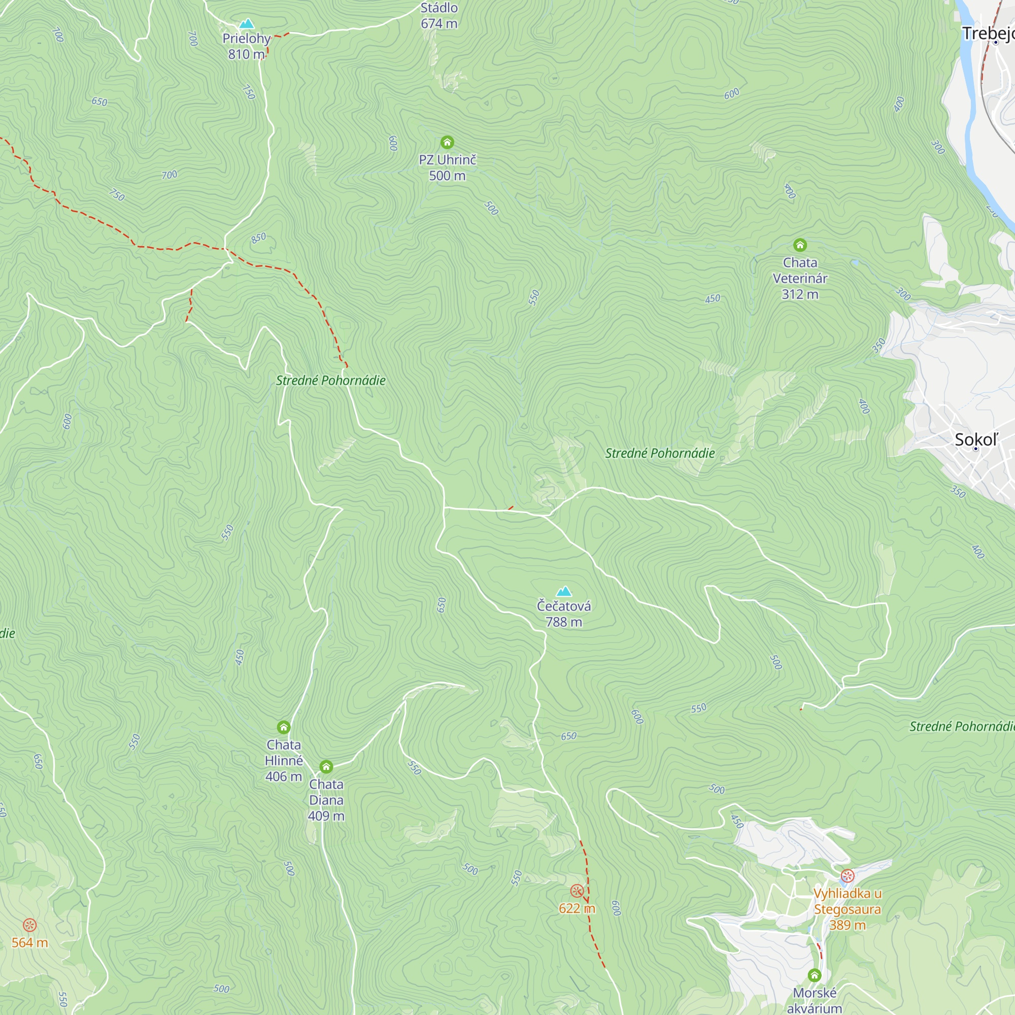 Kráľova studňa map