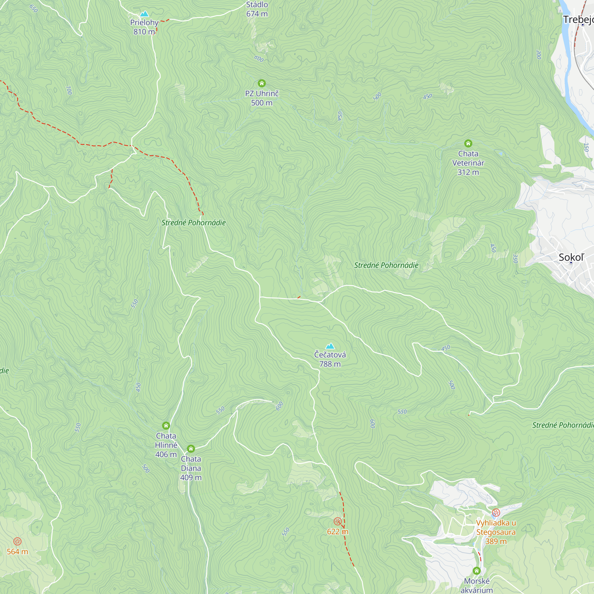 Kráľova studňa map