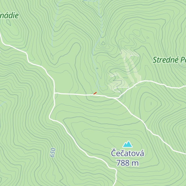 Map of Kráľova studňa