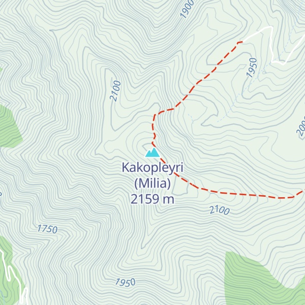 Map of Kakopleyri (Milia)