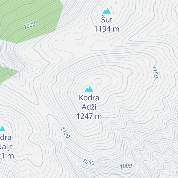 Map of Kodra Adži