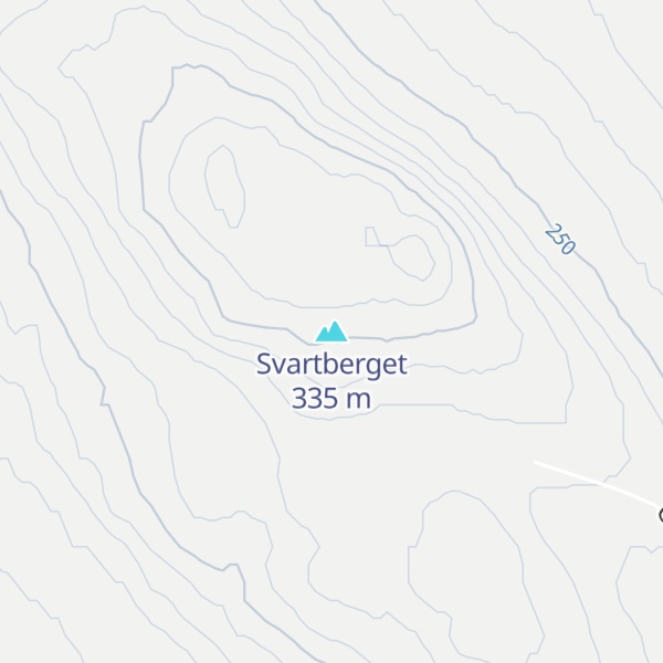 Map of Svartberget
