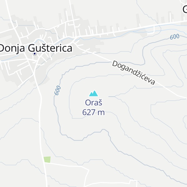Map of Oraš