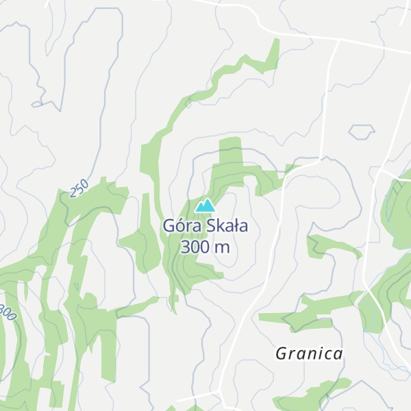 Map of Góra Skała