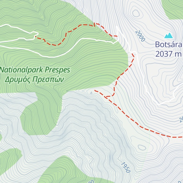 Map of Potistra