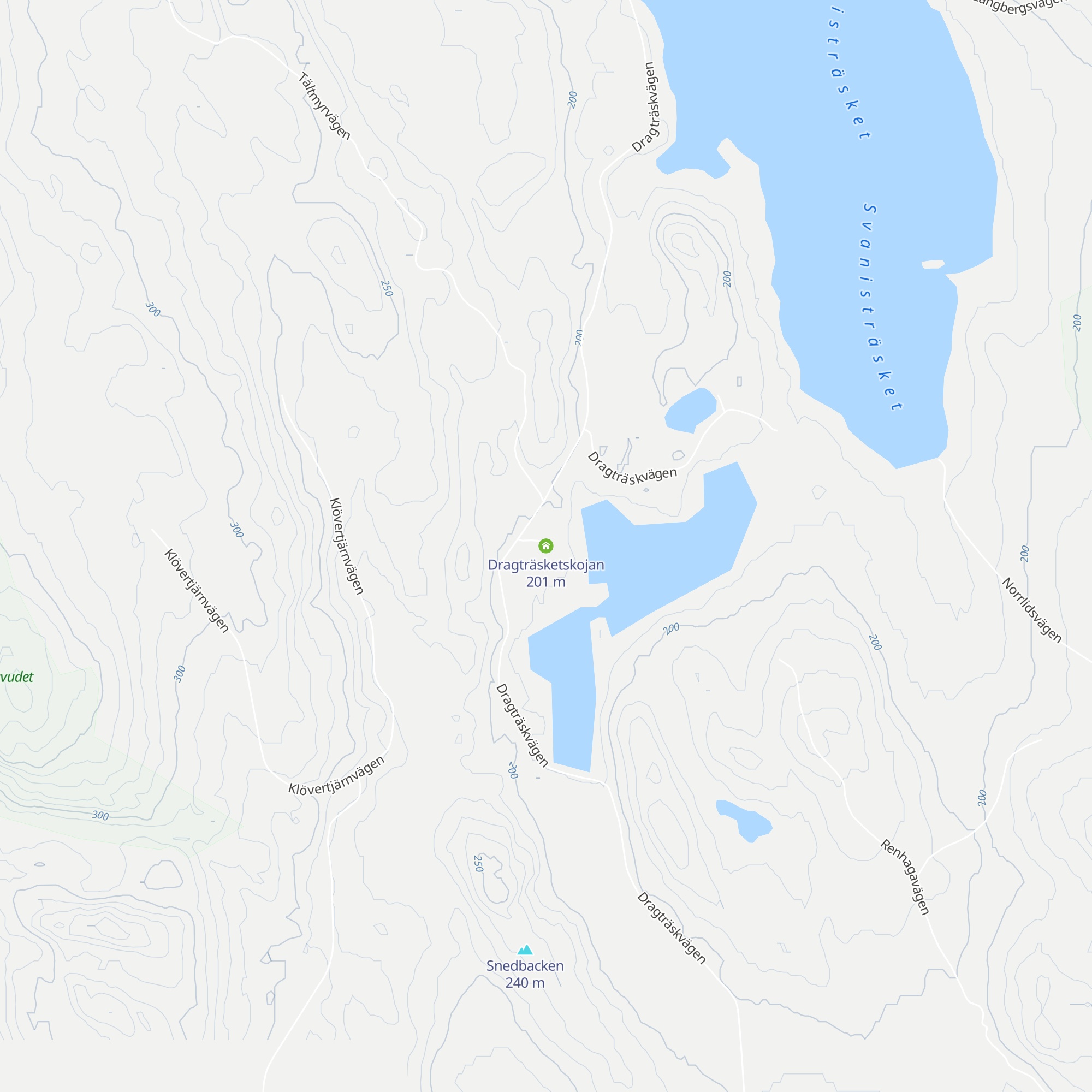 Dragträsketskojan map