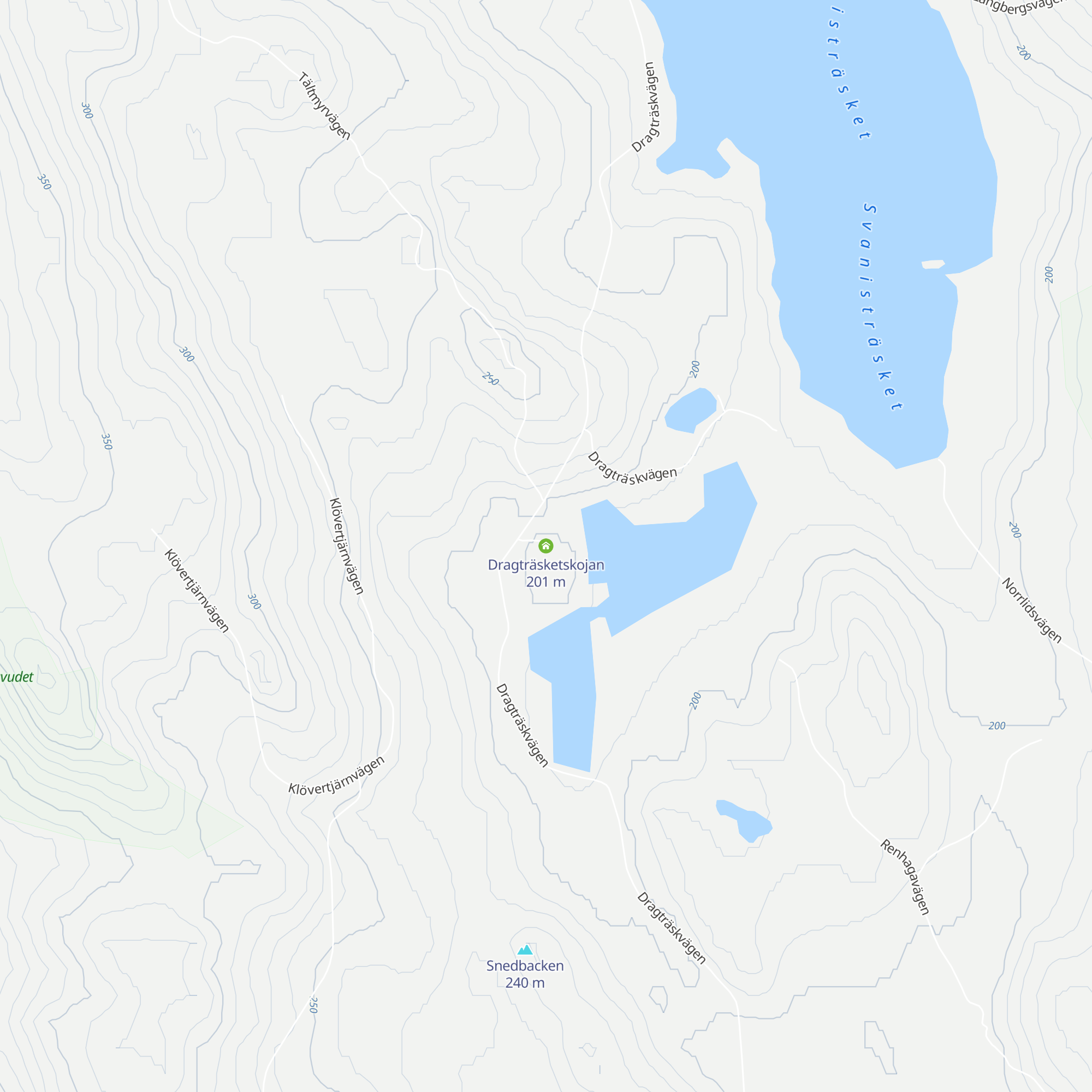 Dragträsketskojan map