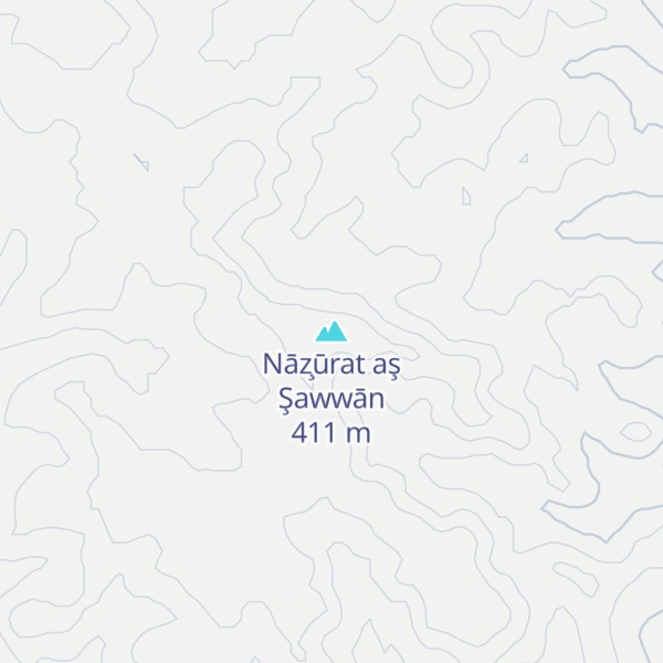 Map of Nāz̧ūrat aş Şawwān