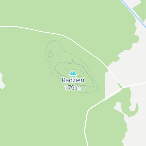 Map of Radzień