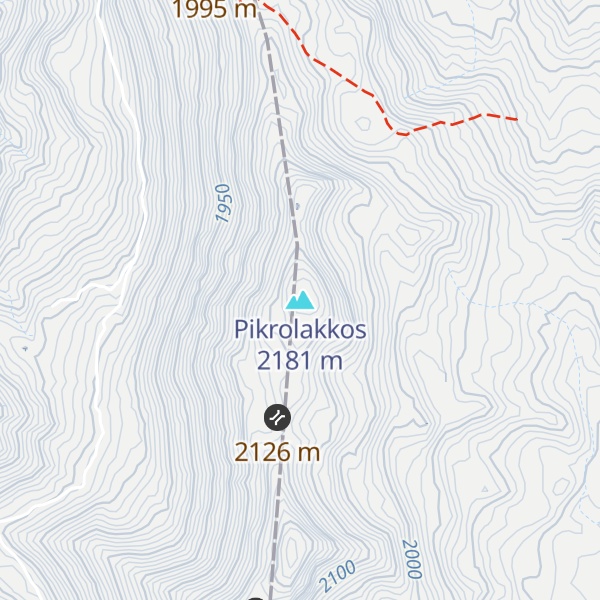 Map of Pikrolakkos