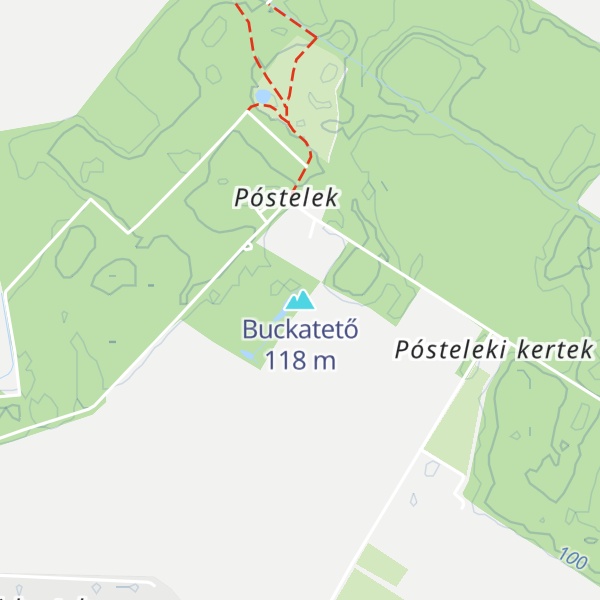 Map of Buckatető