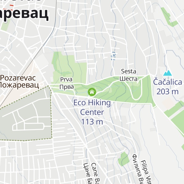 Map of Eco Hiking Center