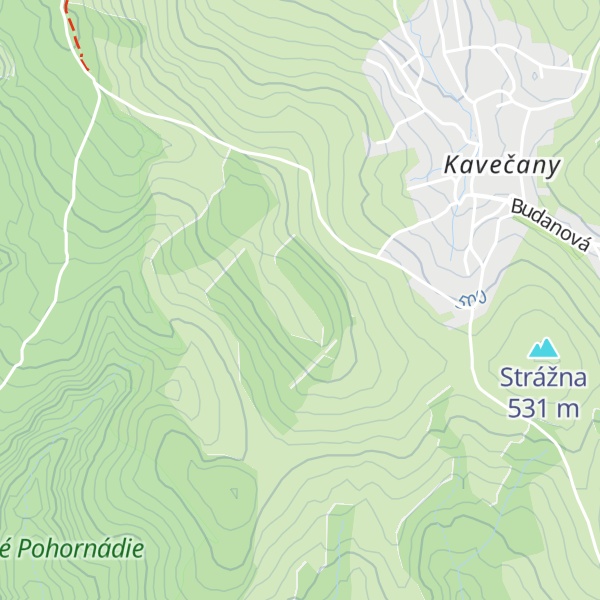 Map of Hŕbok