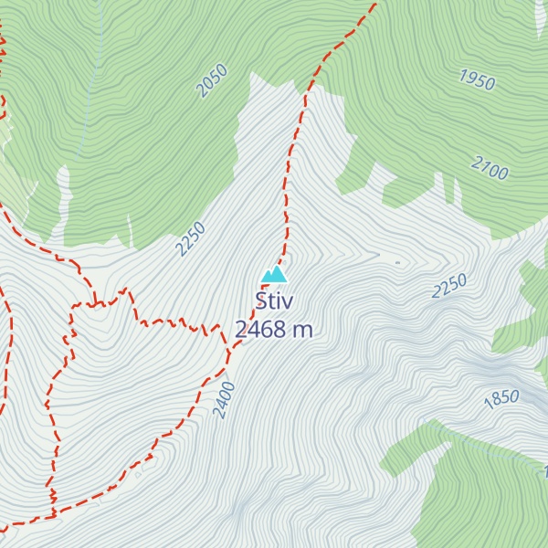 Map of Stiv