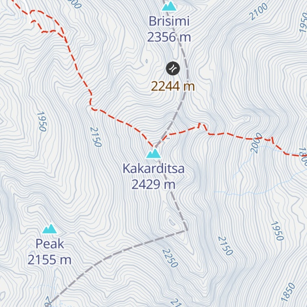 Map of Kakarditsa