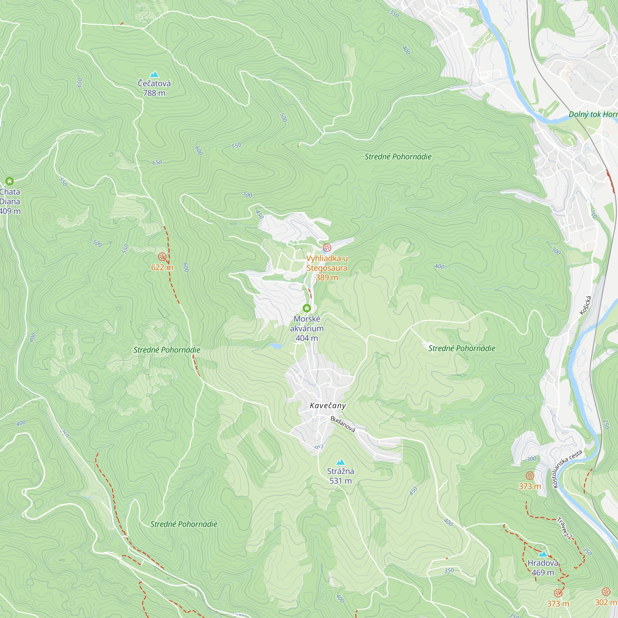 Primáty map
