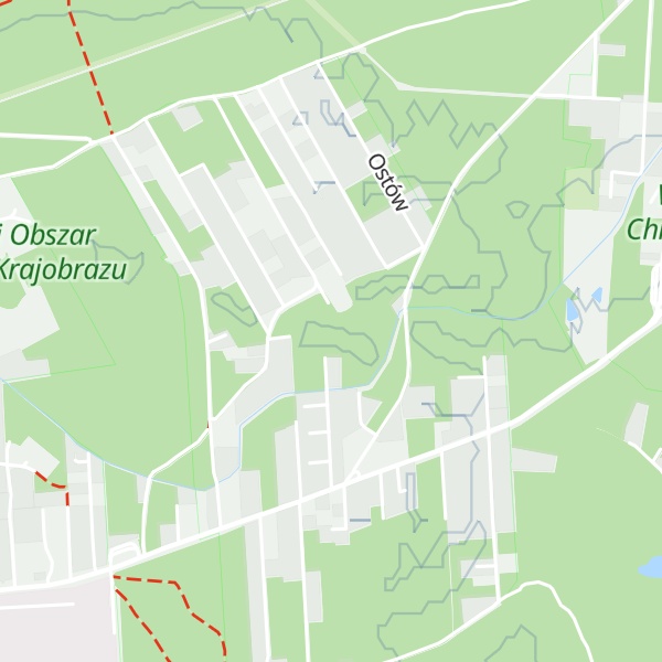 Map of Wiśniowa Góra