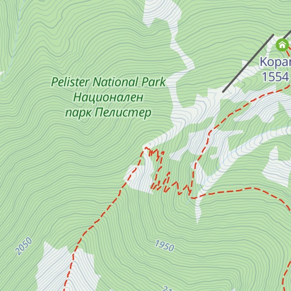 Map of Izvidnica