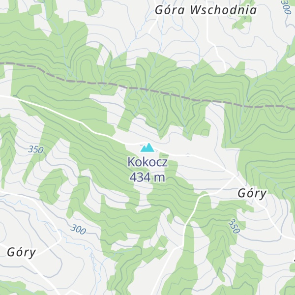 Map of Kokocz