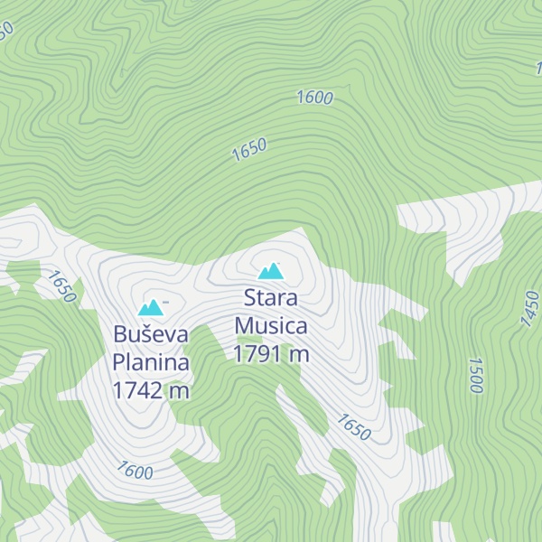 Map of Stara Musica