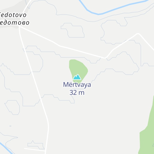 Map of Mërtvaya