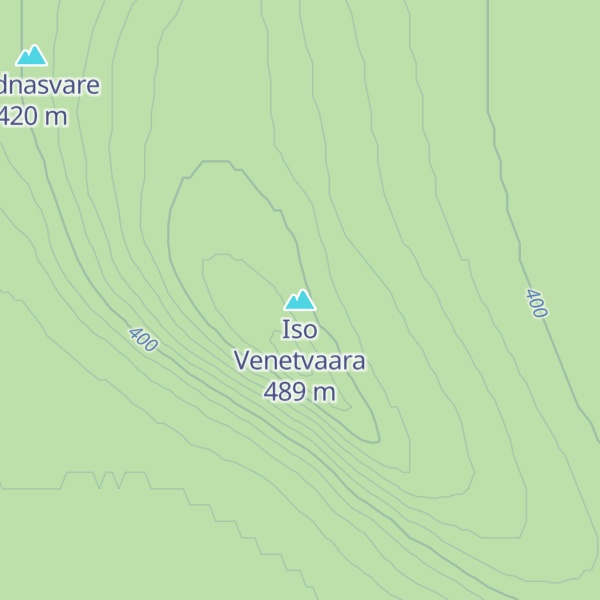 Map of Iso Venetvaara