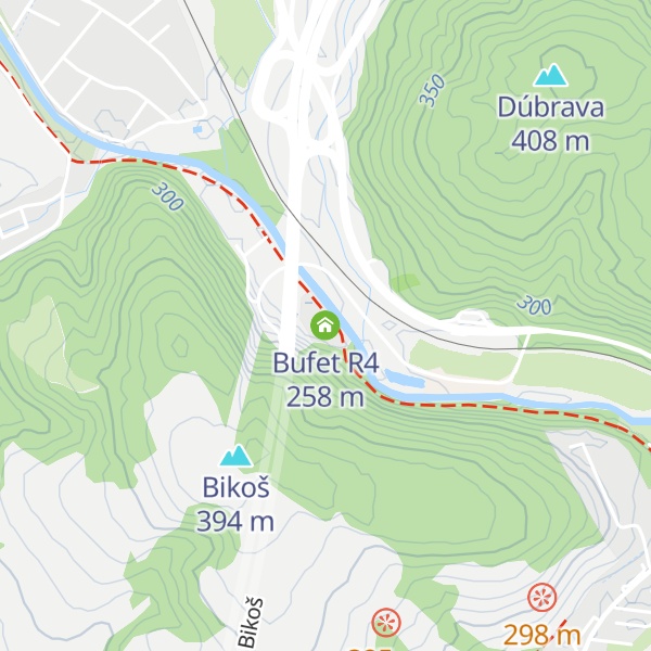 Map of Bufet R4