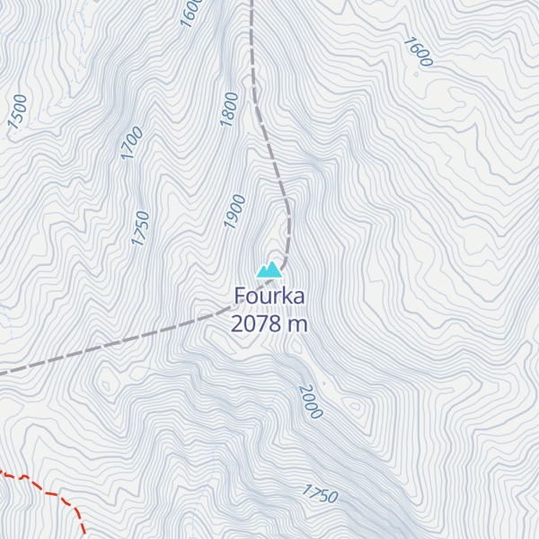 Map of Fourka