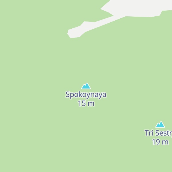 Map of Spokoynaya