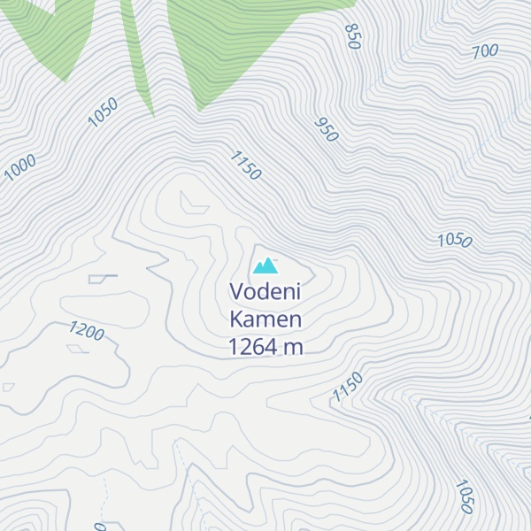 Map of Vodeni Kamen