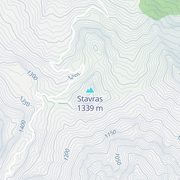 Map of Stavras