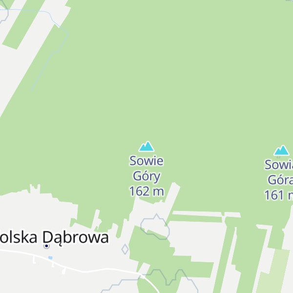 Map of Sowie Góry
