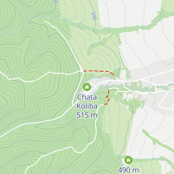 Map of Chata Koliba