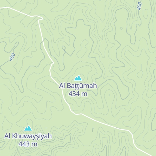 Map of Al Baţţūmah