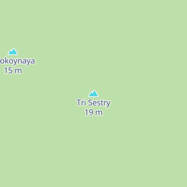 Map of Tri Sestry