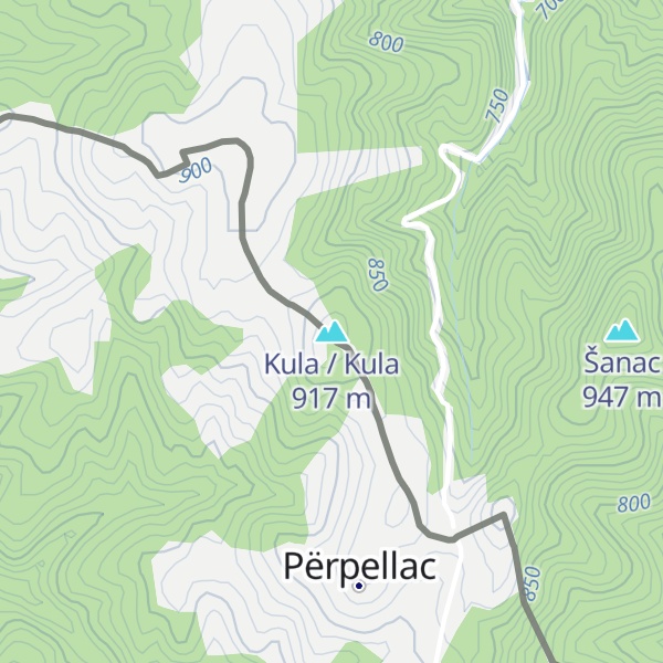 Map of Kula / Kula