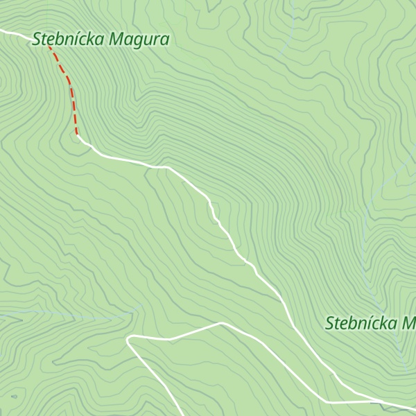 Map of Ostriež