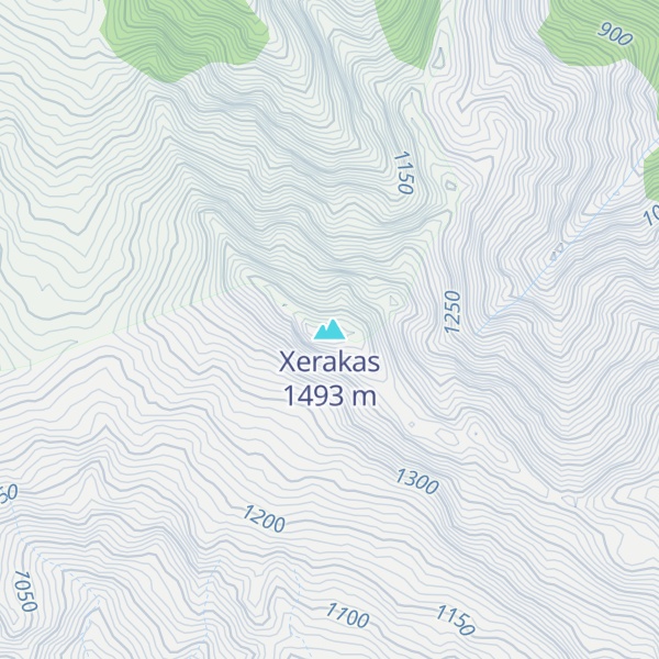 Map of Xerakas