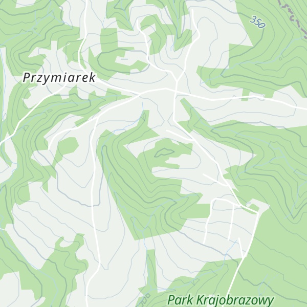 Map of Babia Góra
