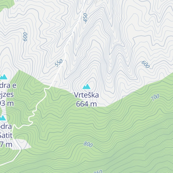 Map of Vrteška